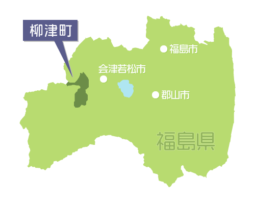 福島県の地図