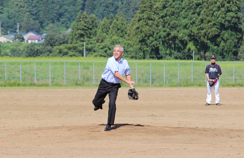 010825野球始球式